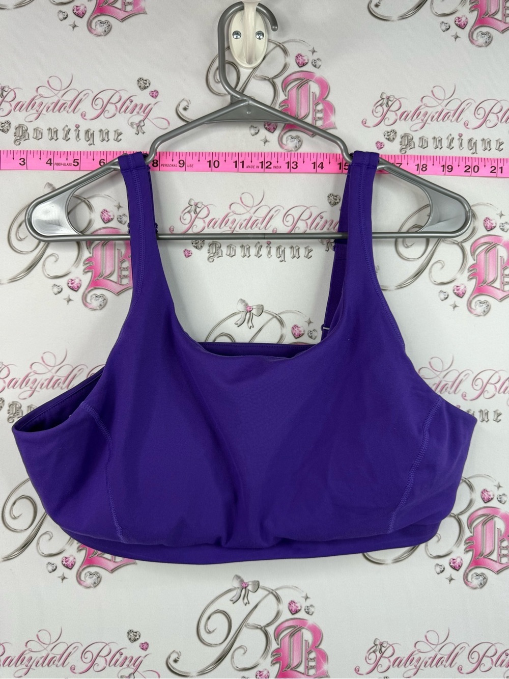 FWD sports bra Purple Supportive Sports Bralette - Women Intimates & Sleepwear